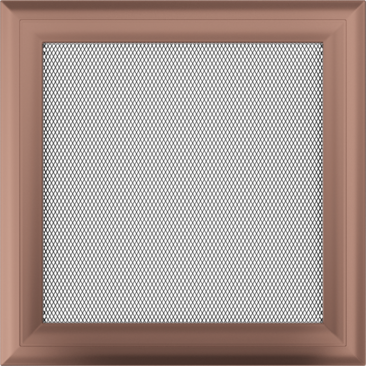 Решітка Oskar мідна 22*22