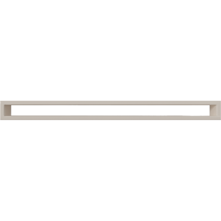 Решітка TUNEL кремова 6*80