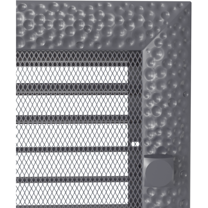 Решітка VENUS графітова 22*37 жалюзі