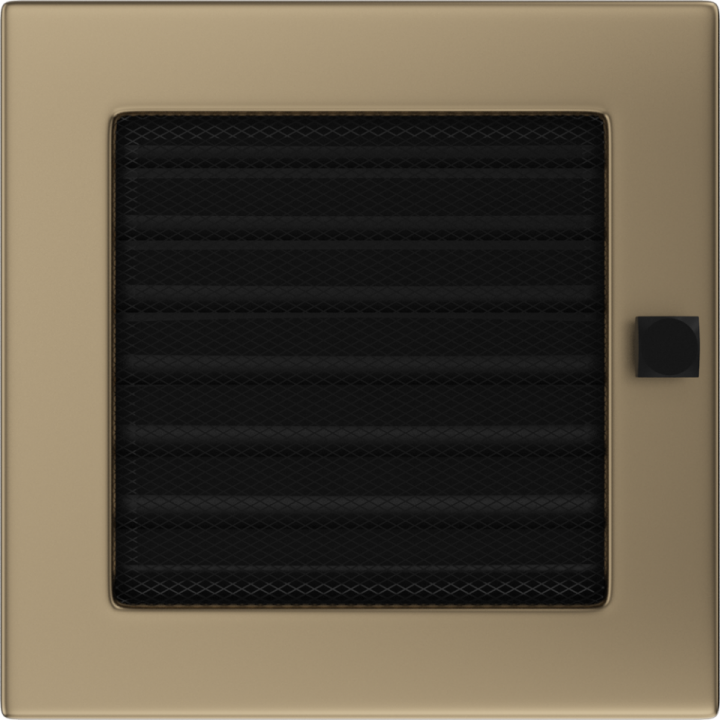 Решітка золото гальванізоване 17*17 жалюзі