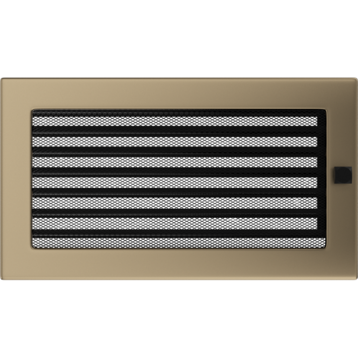 Решітка золото гальванізоване 17*30 жалюзі