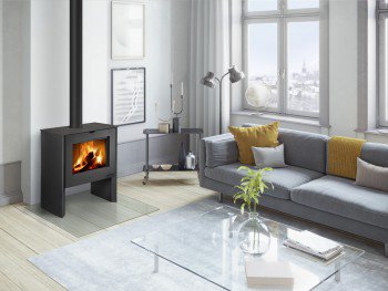 RIANO 01 метал - сталева піч камін