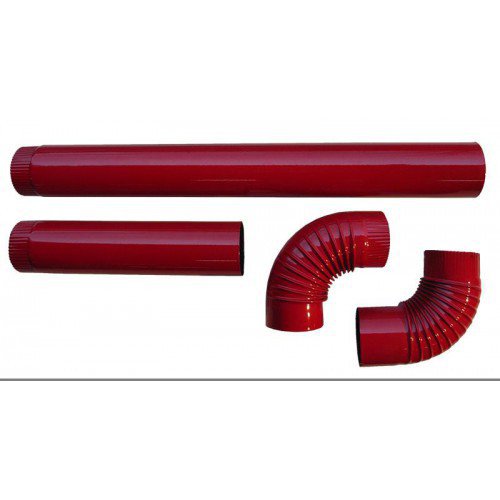 Коліно емальоване 90"