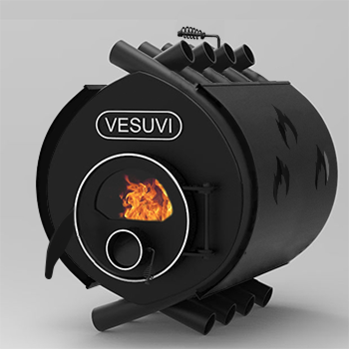 Булерьян «VESUVI» CLASSIC «О2» + скло і захисний кожух