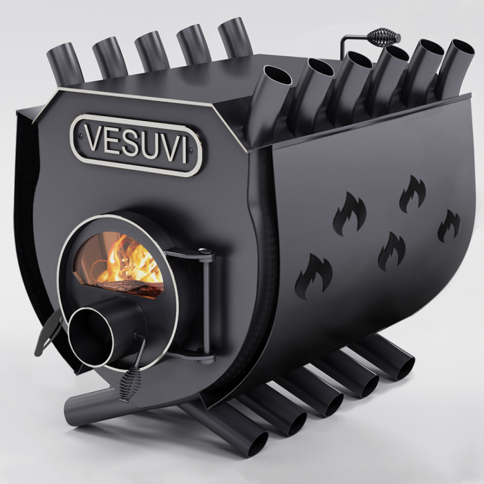 Булерьян «VESUVI» з варильною поверхнею «03» + скло і захисний кожух