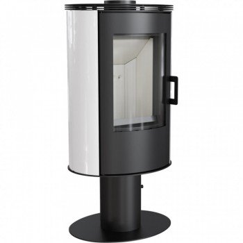 Піч окремостояча KOZA AB S / N / O кахель білий