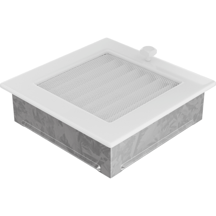 Решітка біла 17*17 (фарбована) жалюзі