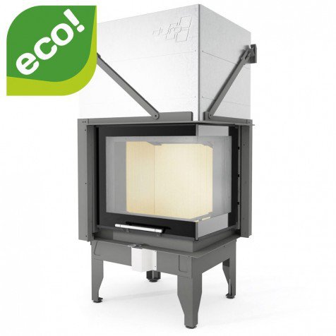 Фото1.Камінна топка UNIFLAM 660 DURO праве скло гільйотина