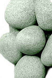 Камінь жадеїт шліфований середній 10 кг для лазні та сауни