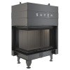 Фото5.Камінна топка кутова SAVEN Energy Up 85х50х47L Black (17,0 kW) ECO