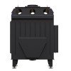 Фото3.Камінна топка BOKAR 855047 L (17,0 kW ) black ceramatex