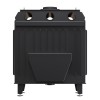 Фото3.Камінна топка BOKAR 9050 (19,1 kW) black ceramatex