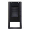 Фото3.Сталева піч BOKAR Aston WD 4380 ( 9,0 kW ) black ceramatex