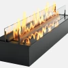 Фото1.Дизайнерський біокамін Gloss fire SLIDER color glass 800