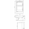 Фото1.Carbel ATLAS Thermic insertable вмонтована піч з духовкою