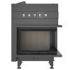 Фото5.Камінна топка кутова SAVEN Energy Up 85х50х47R Black (17,0 kW) ECO