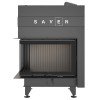 Фото6.Камінна топка кутова SAVEN Energy Up 75х50х47L Black (15,1 kW) ECO